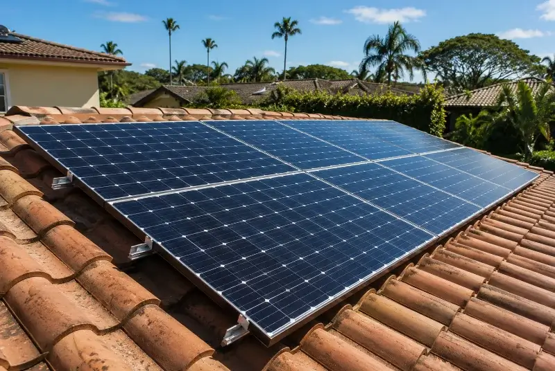 Installation de panneaux solaires à Thil
